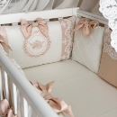 Set lenjerie Patut Copii Bebe 8 piese Classic Ivory (5)